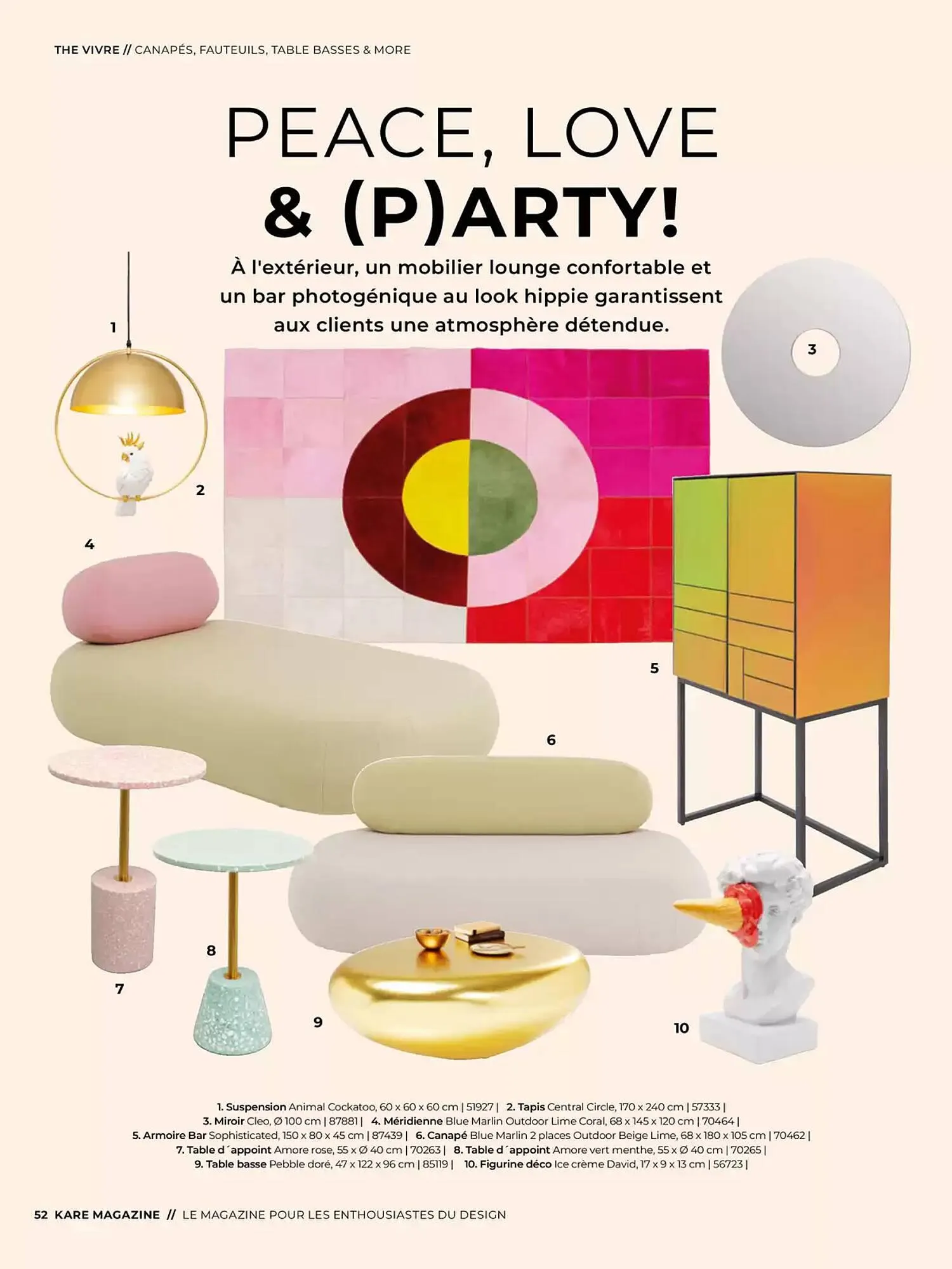 Catalogue KARE du 6 février au 31 décembre 2025 - Catalogue page 52