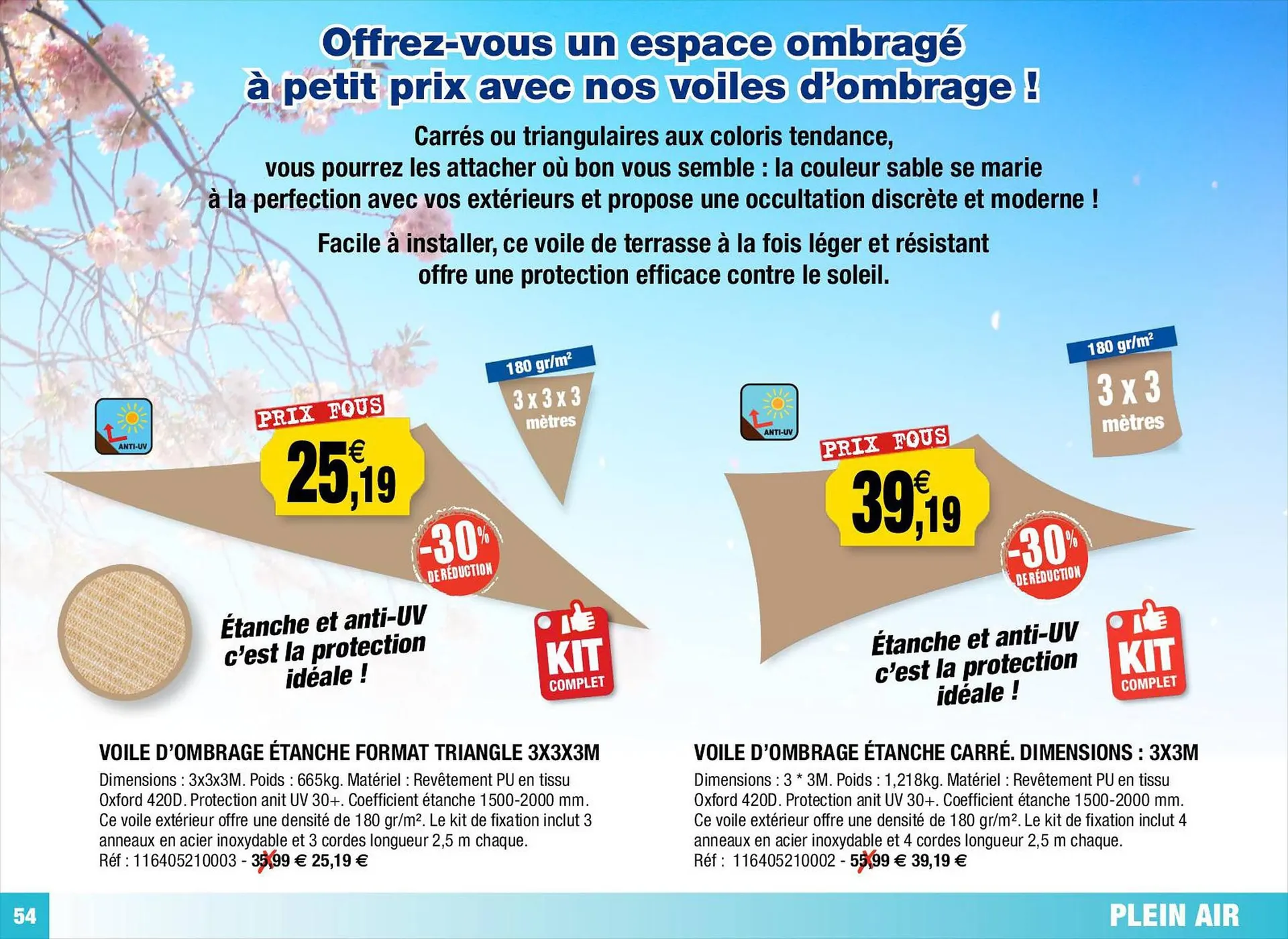 Catalogue Outiror du 10 août au 24 août 2023 - Catalogue page 54