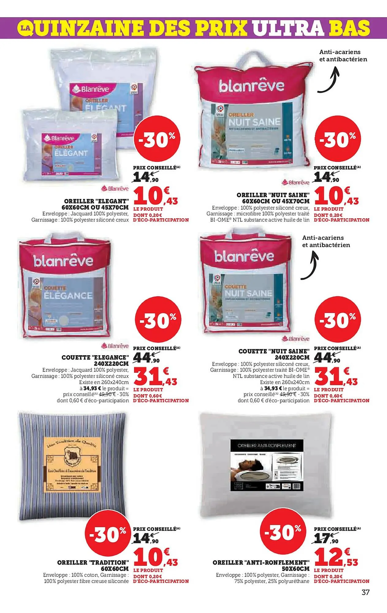 Catalogue Hyper U du 11 mars au 23 mars 2025 - Catalogue page 37