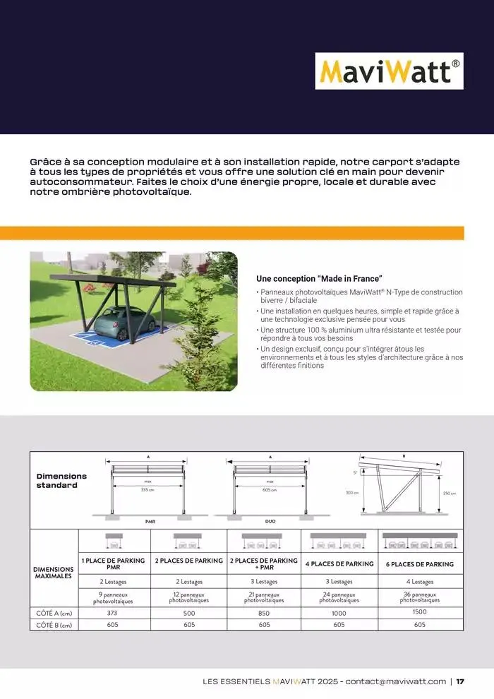 Les Essentiels Maviwatt 2025 du 4 février au 31 décembre 2025 - Catalogue page 17