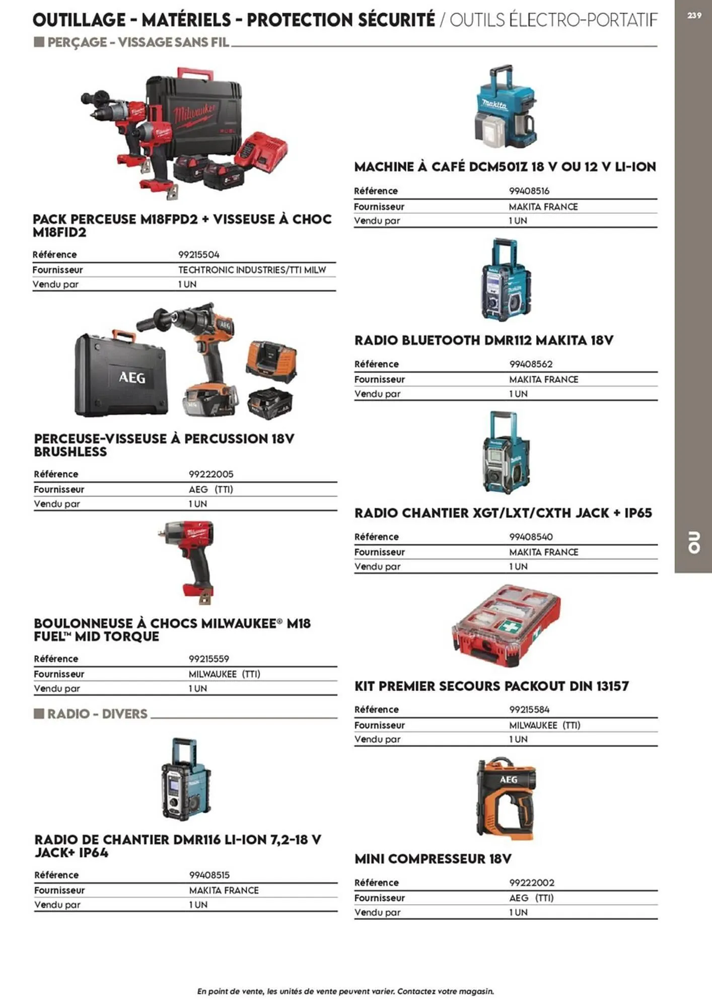 Catalogue Tout faire matériaux du 17 décembre au 30 décembre 2025 - Catalogue page 154