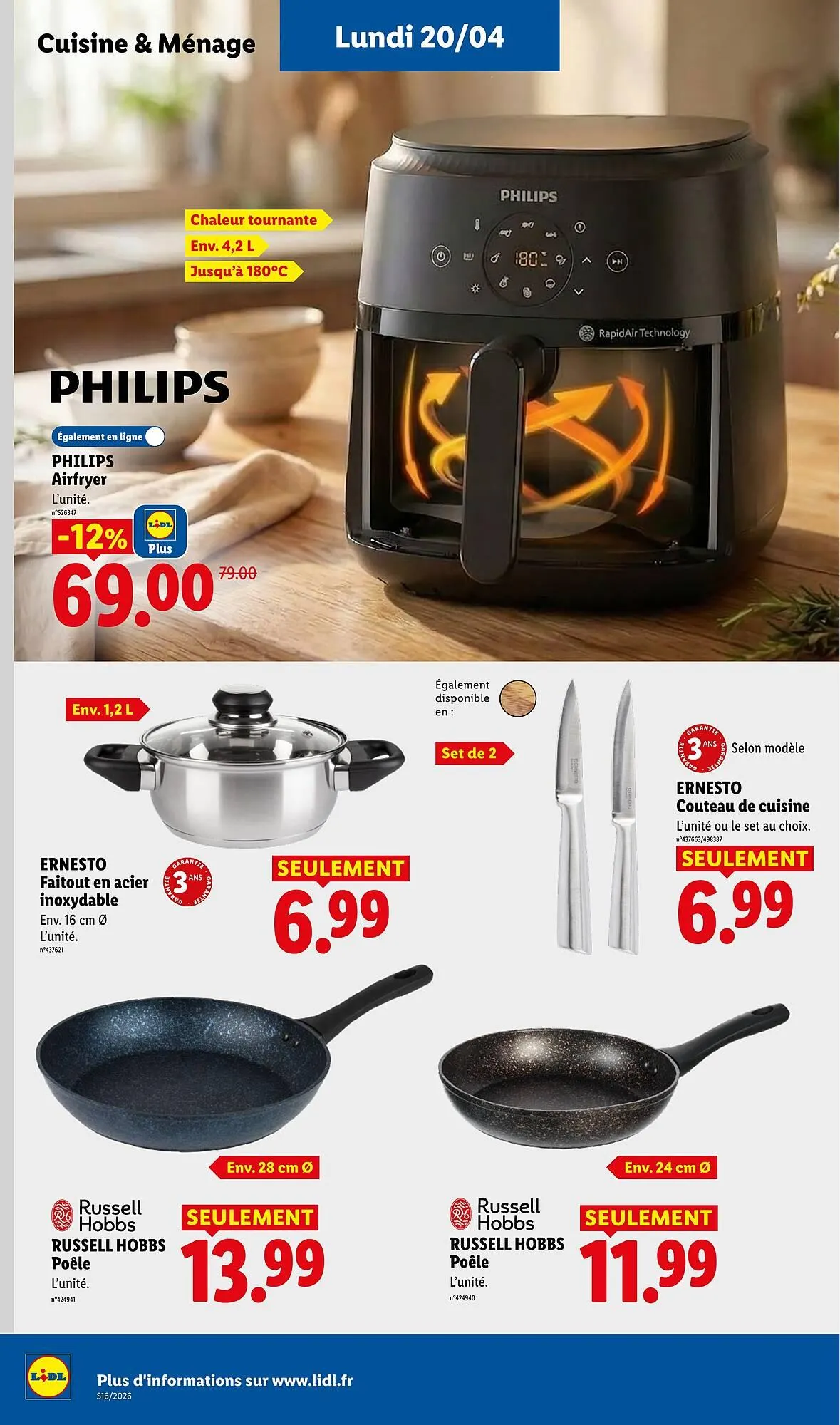 Catalogue Lidl du 16 avril au 22 avril 2026 - Catalogue page 48