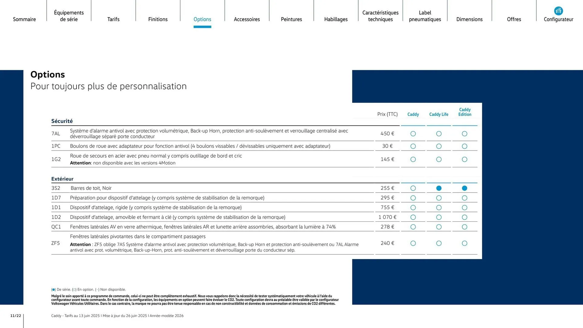 Catalogue Volkswagen du 7 août au 31 mars 2026 - Catalogue page 11