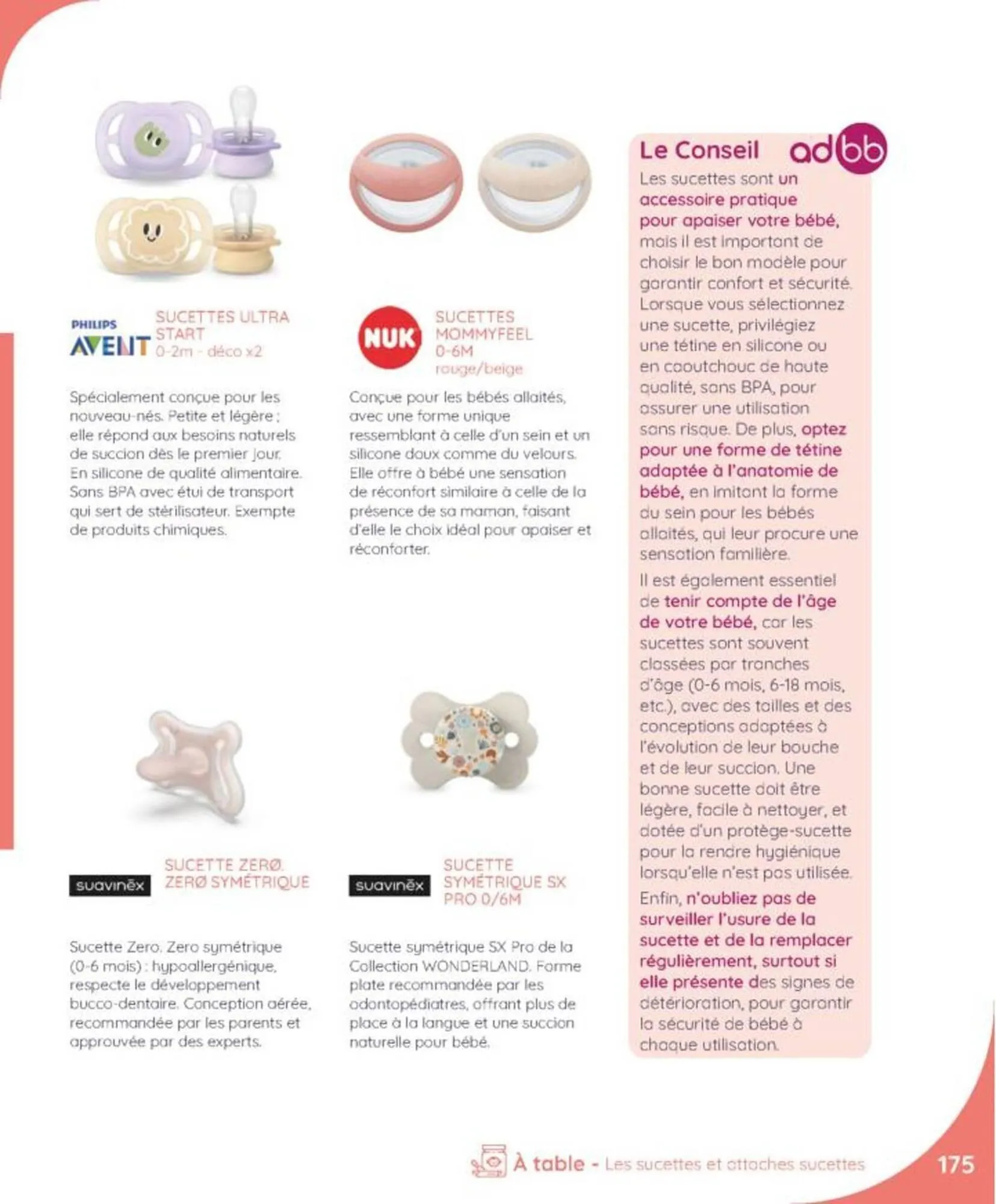 Catalogue autour de bébé du 18 juin au 1 novembre 2025 - Catalogue page 177
