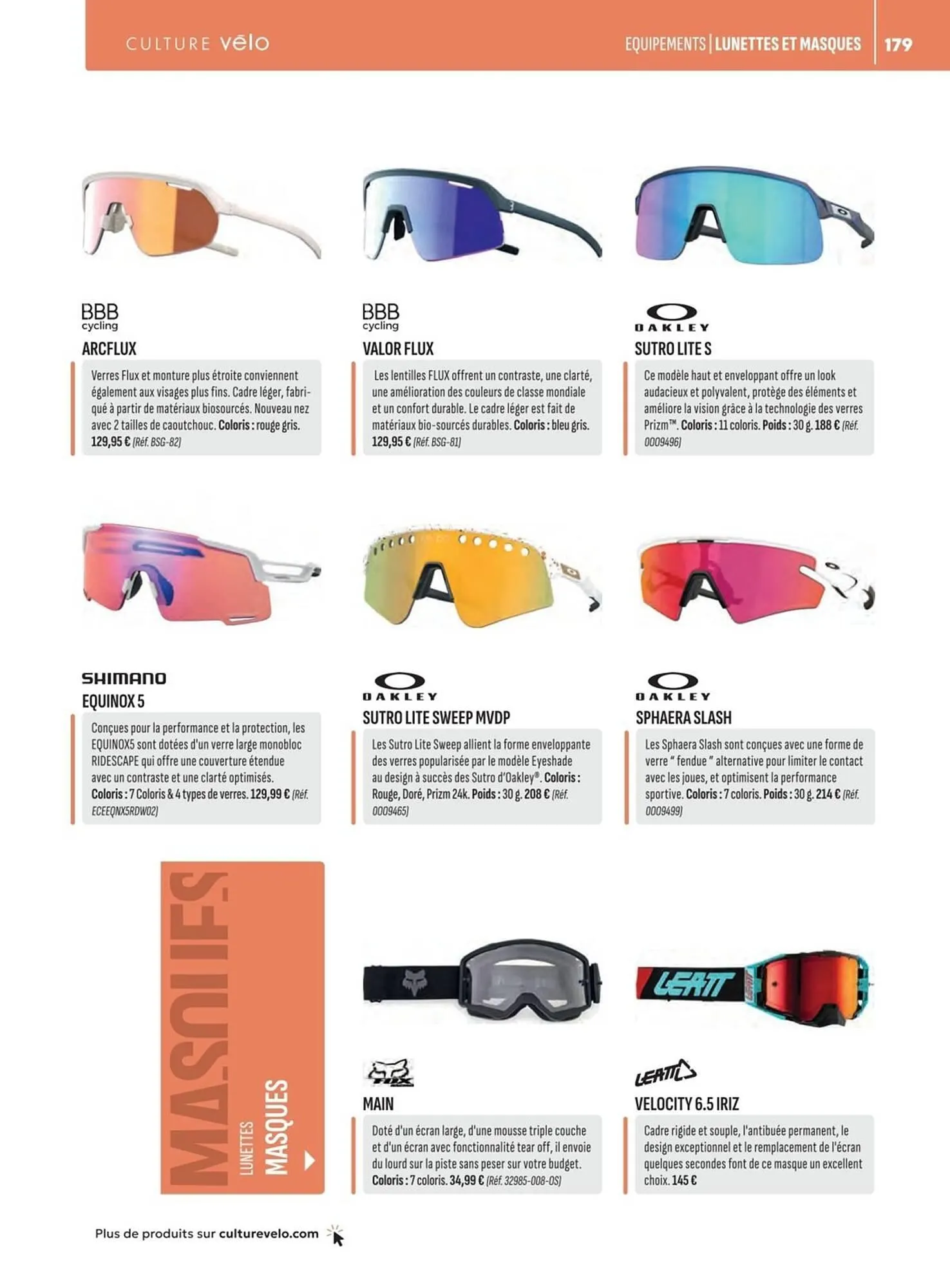 Catalogue Culture Vélo du 19 décembre au 31 décembre 2026 - Catalogue page 179