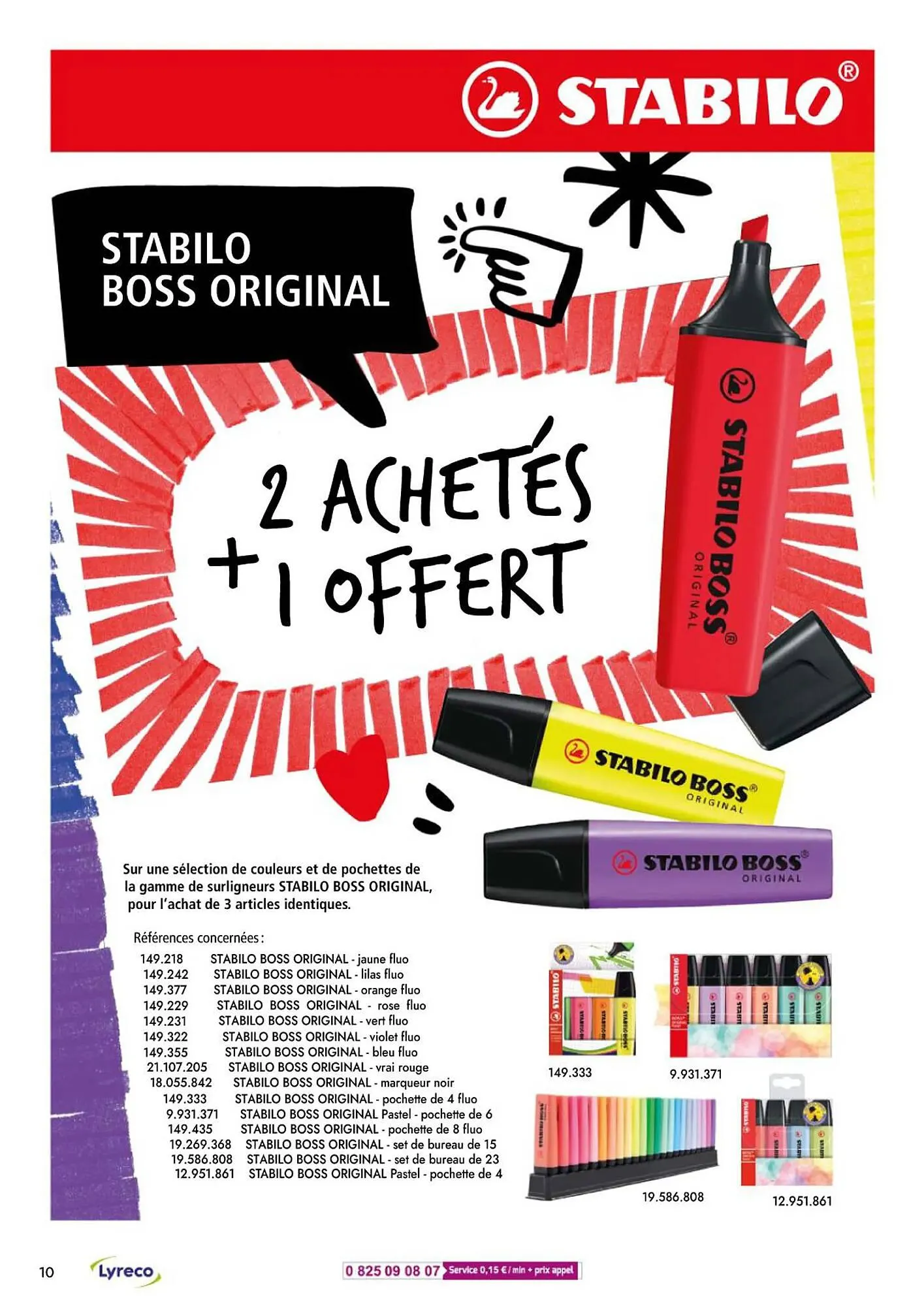 Catalogue Lyreco du 4 mars au 31 mai 2026 - Catalogue page 10