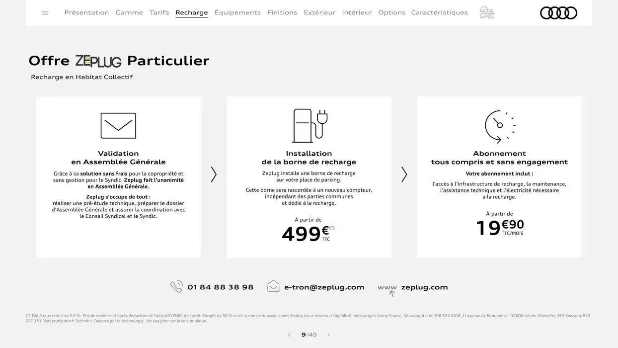 Q4 e-tron du 7 janvier au 31 janvier 2026 - Catalogue page 9