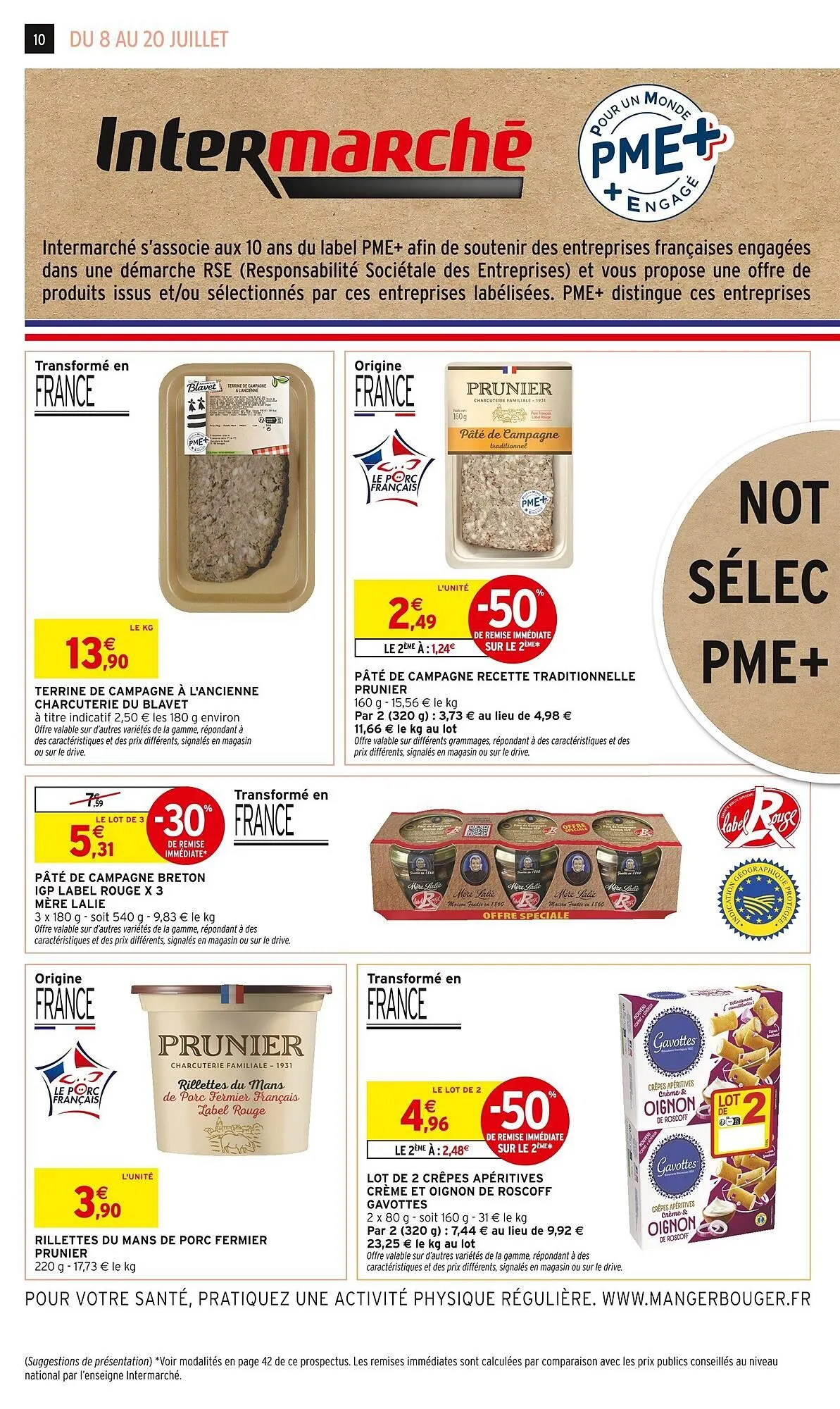 Catalogue Intermarché du 8 juillet au 20 juillet 2025 - Catalogue page 10