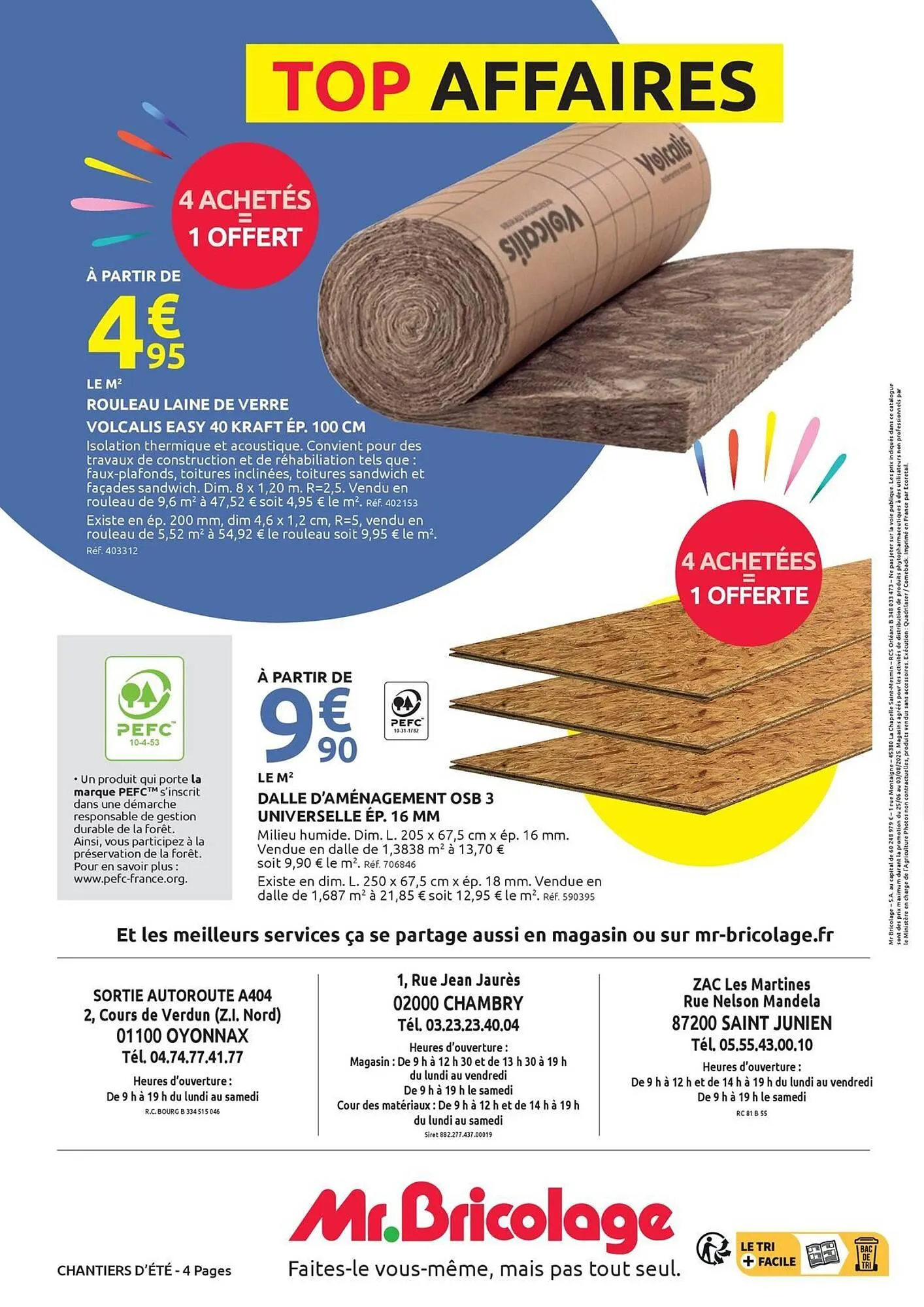 Catalogue Mr Bricolage du 25 juin au 3 août 2025 - Catalogue page 4