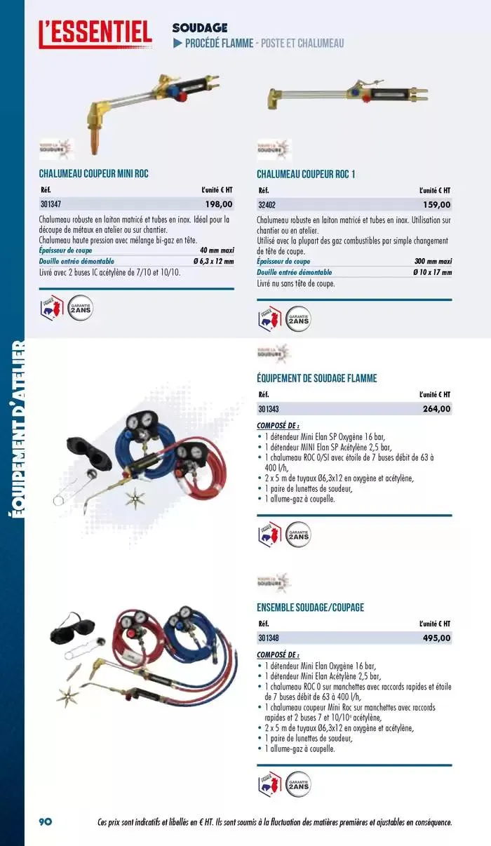 Essentiel Industrie 2025 du 3 janvier au 31 décembre 2025 - Catalogue page 92