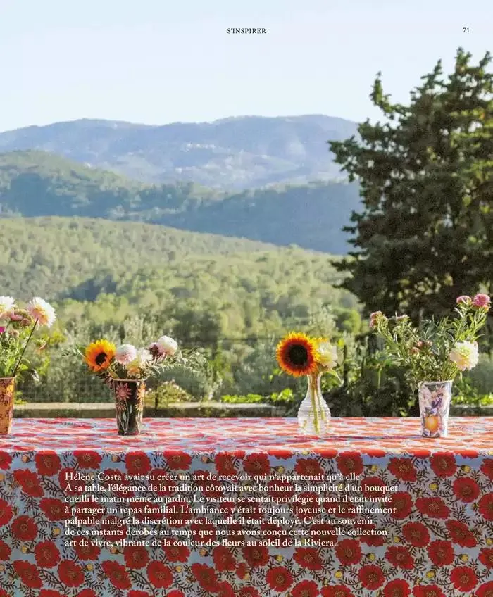 Printemps/Été 2025 du 17 mars au 23 septembre 2025 - Catalogue page 73