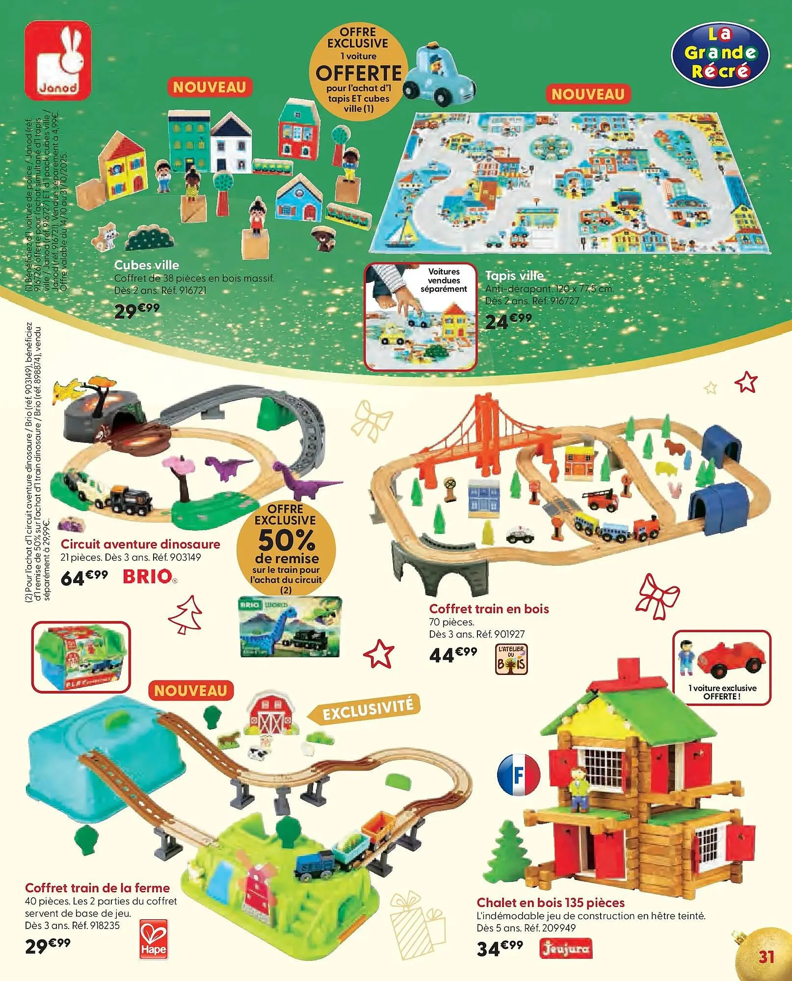 Catalogue La Grande Récré du 15 octobre au 2 décembre 2025 - Catalogue page 31