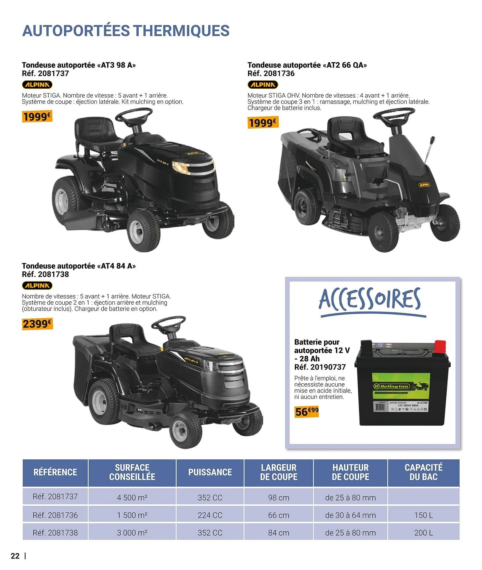 Catalogue Gamm vert du 5 mars au 31 décembre 2025 - Catalogue page 22