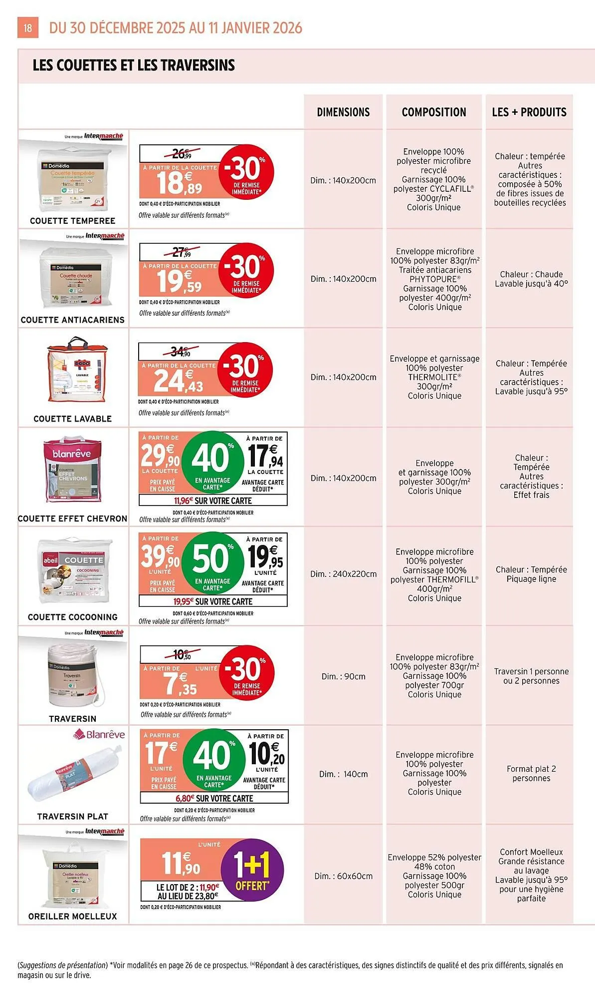 Catalogue Intermarché du 30 décembre au 11 janvier 2026 - Catalogue page 18