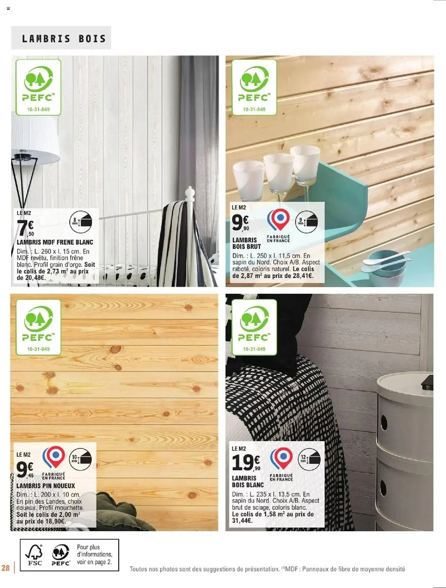 Catalogue E.Leclerc Brico du 7 janvier au 31 décembre 2025 - Catalogue page 28