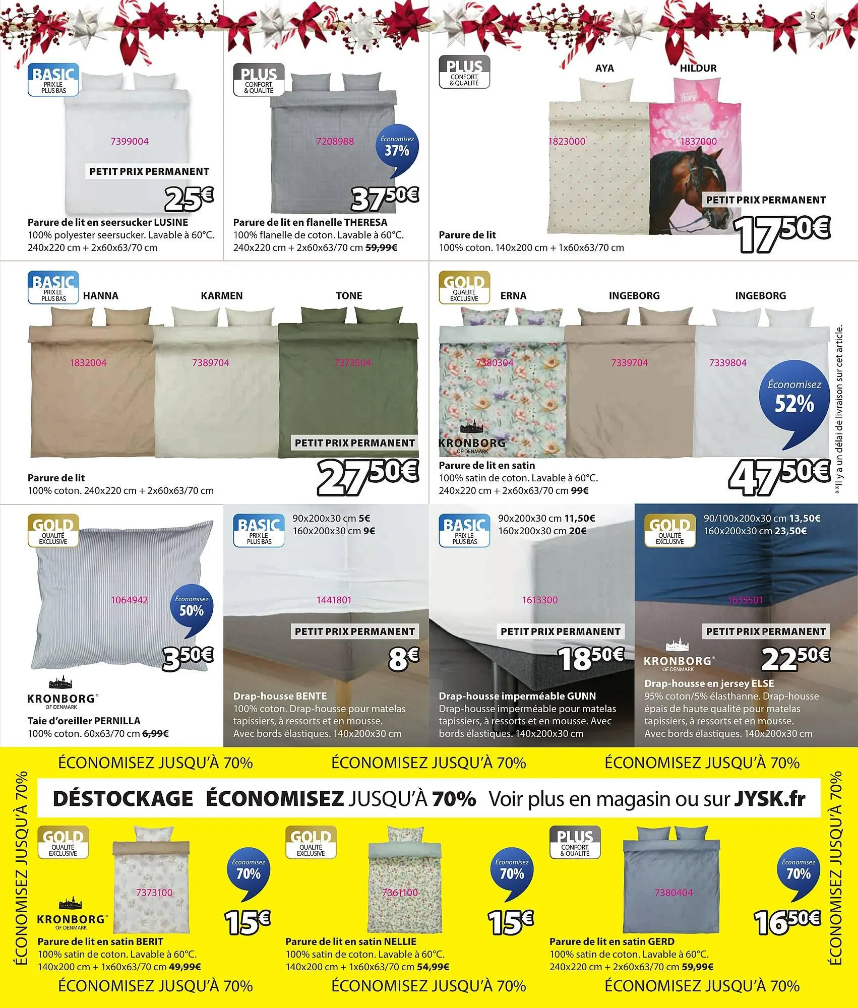 Catalogue JYSK du 16 décembre au 31 décembre 2025 - Catalogue page 5