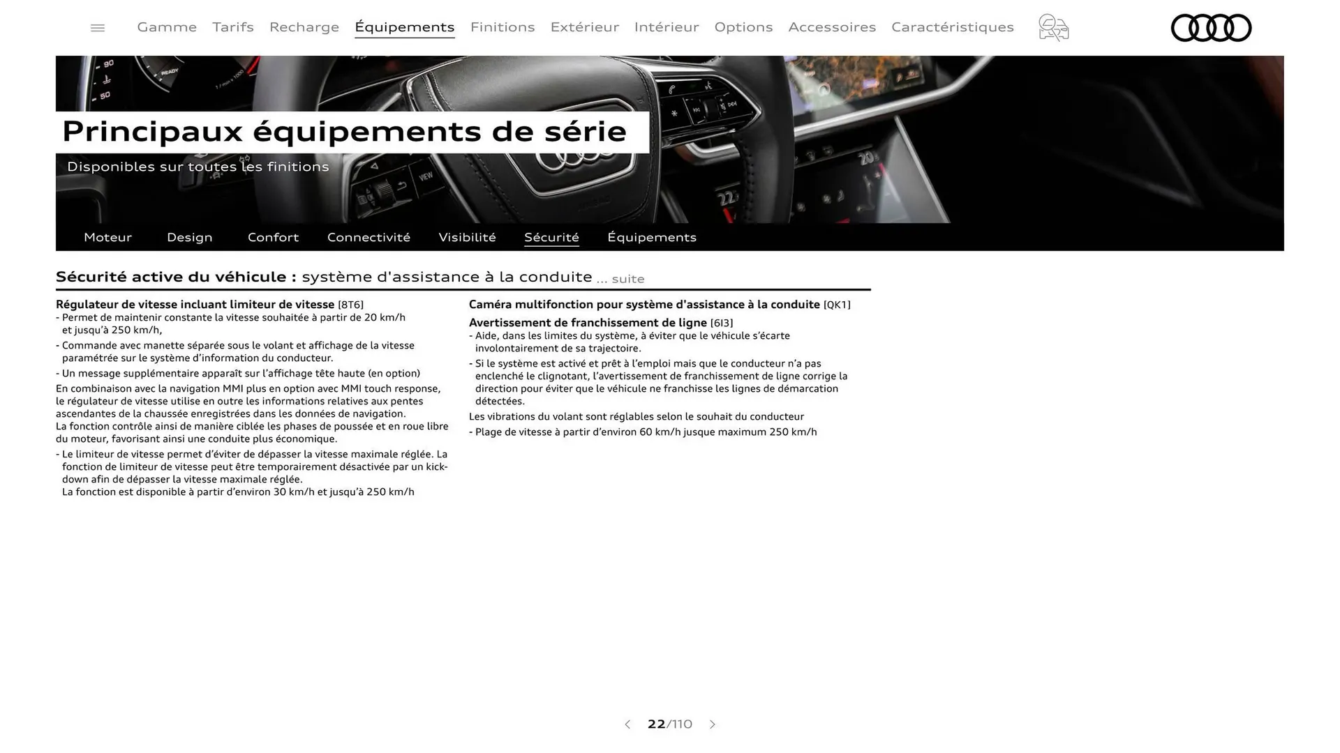 Catalogue Audi du 7 janvier au 31 janvier 2026 - Catalogue page 22