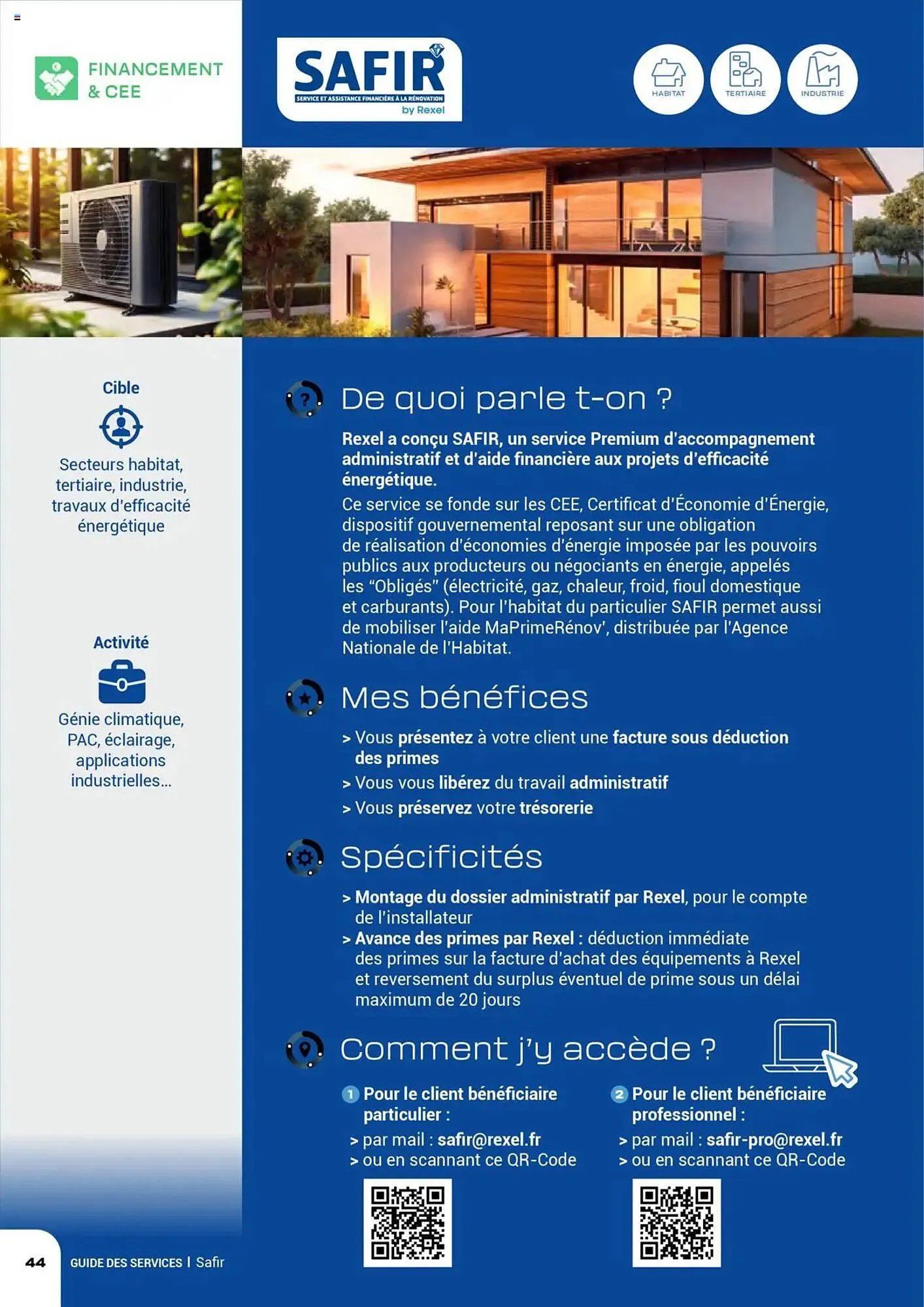 Catalogue Rexel du 16 juillet au 31 décembre 2025 - Catalogue page 44