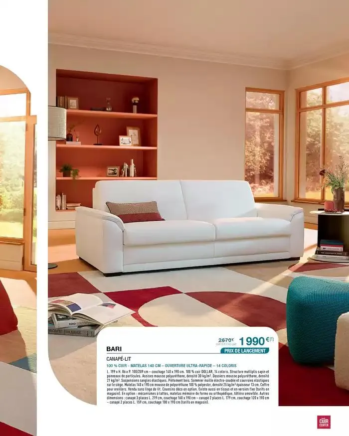 PRIX DE LANCEMENT EXCEPTIONNELS du 31 mars au 31 décembre 2025 - Catalogue page 19