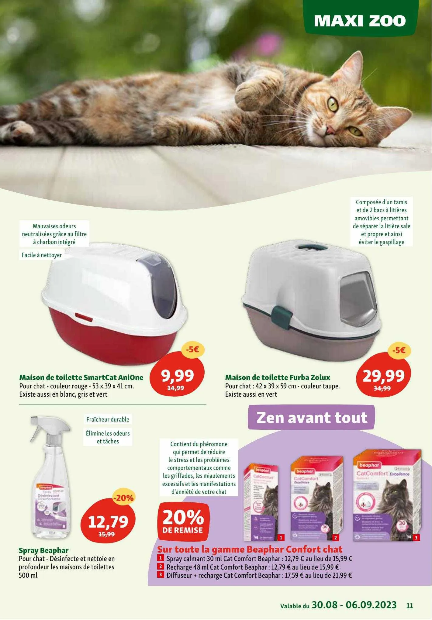 Catalogue Maxi Zoo du 25 août au 8 septembre 2023 - Catalogue page 11