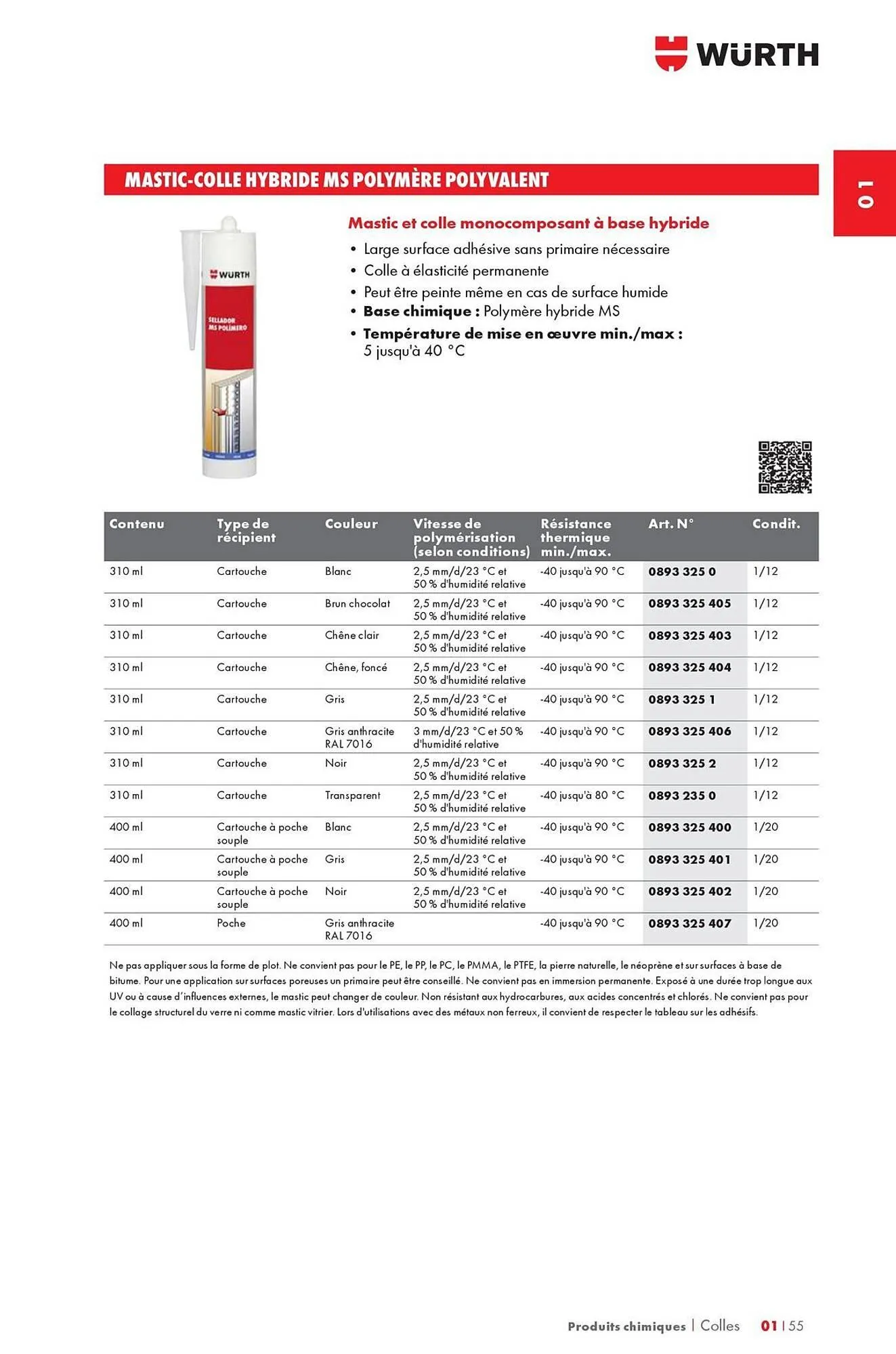 Catalogue Würth du 12 mai au 31 décembre 2025 - Catalogue page 63