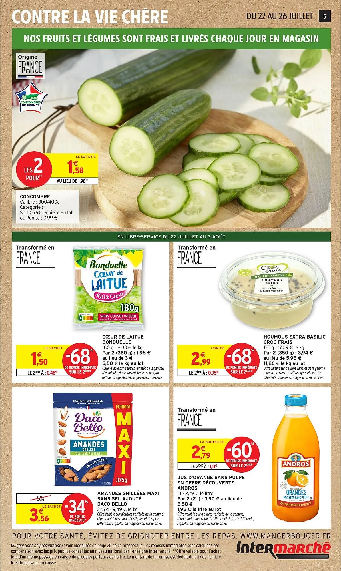 Catalogue Intermarché du 22 juillet au 3 août 2025 - Catalogue page 5
