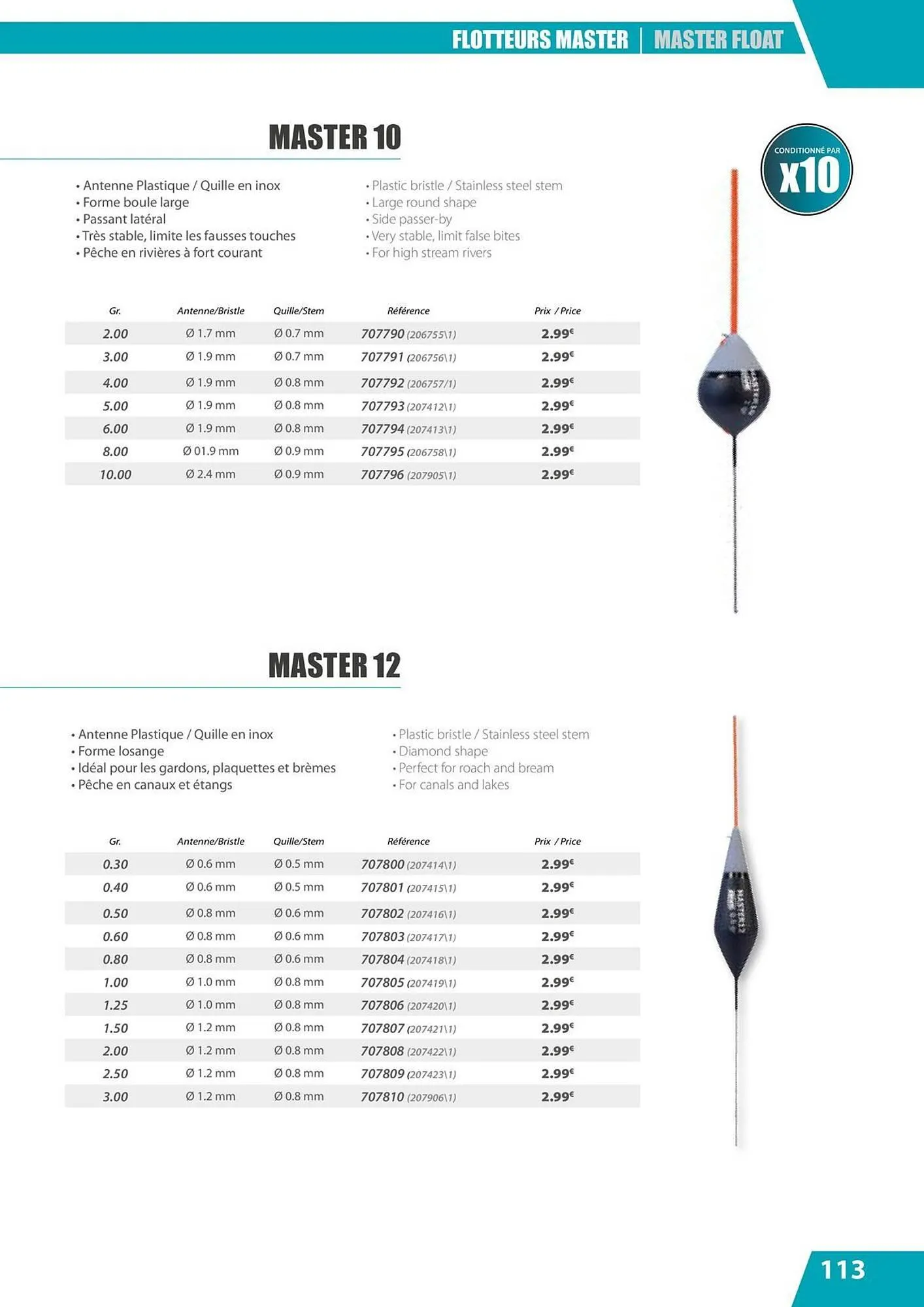 Catalogue Pacific Pêche du 30 septembre au 30 décembre 2025 - Catalogue page 113