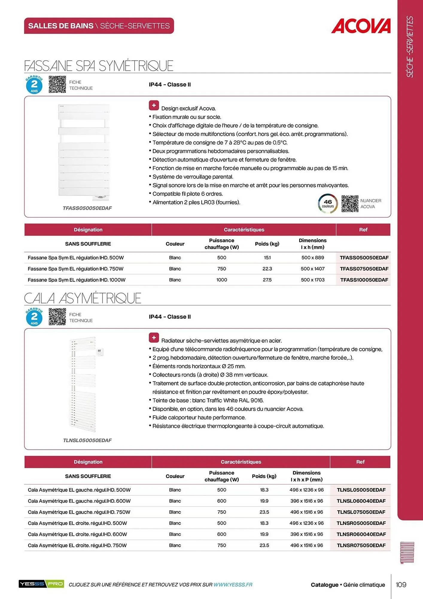 Catalogue Yesss electrique du 14 octobre au 31 décembre 2026 - Catalogue page 111