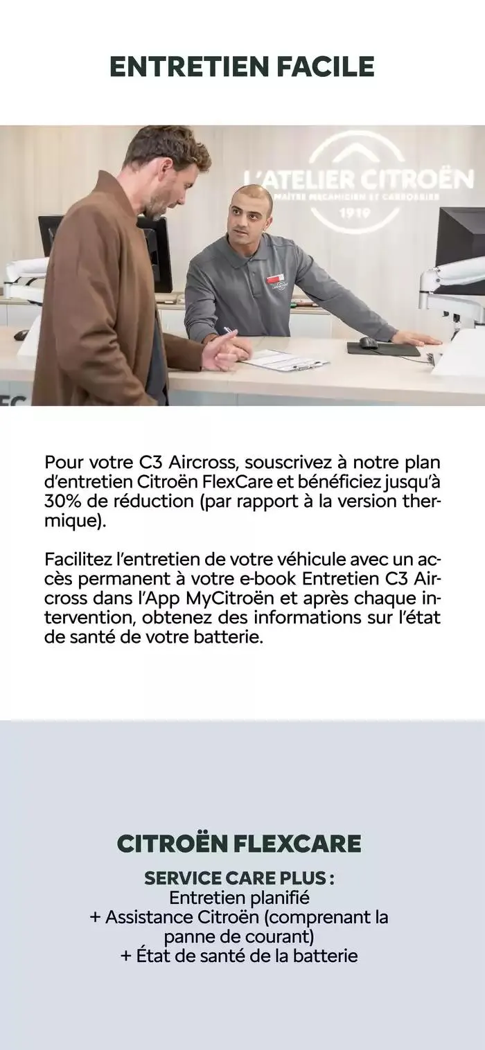 Citroën Nouveau ë-C3 Aircross C-BOOK du 15 janvier au 15 janvier 2026 - Catalogue page 27