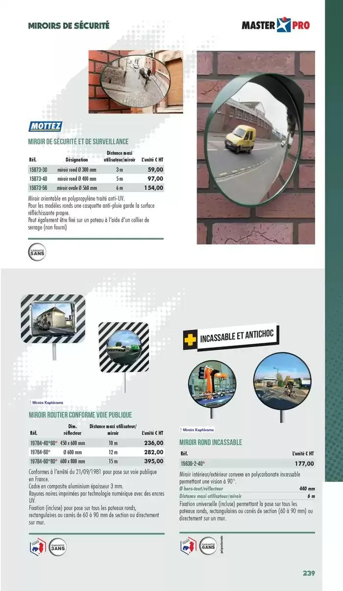 Essentiel Protection 2025 tarifé du 3 mars au 31 décembre 2025 - Catalogue page 241