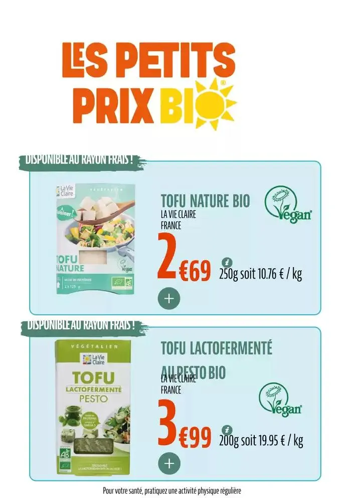 LES PETITS PRIX BIO du 11 mars au 31 décembre 2025 - Catalogue page 22