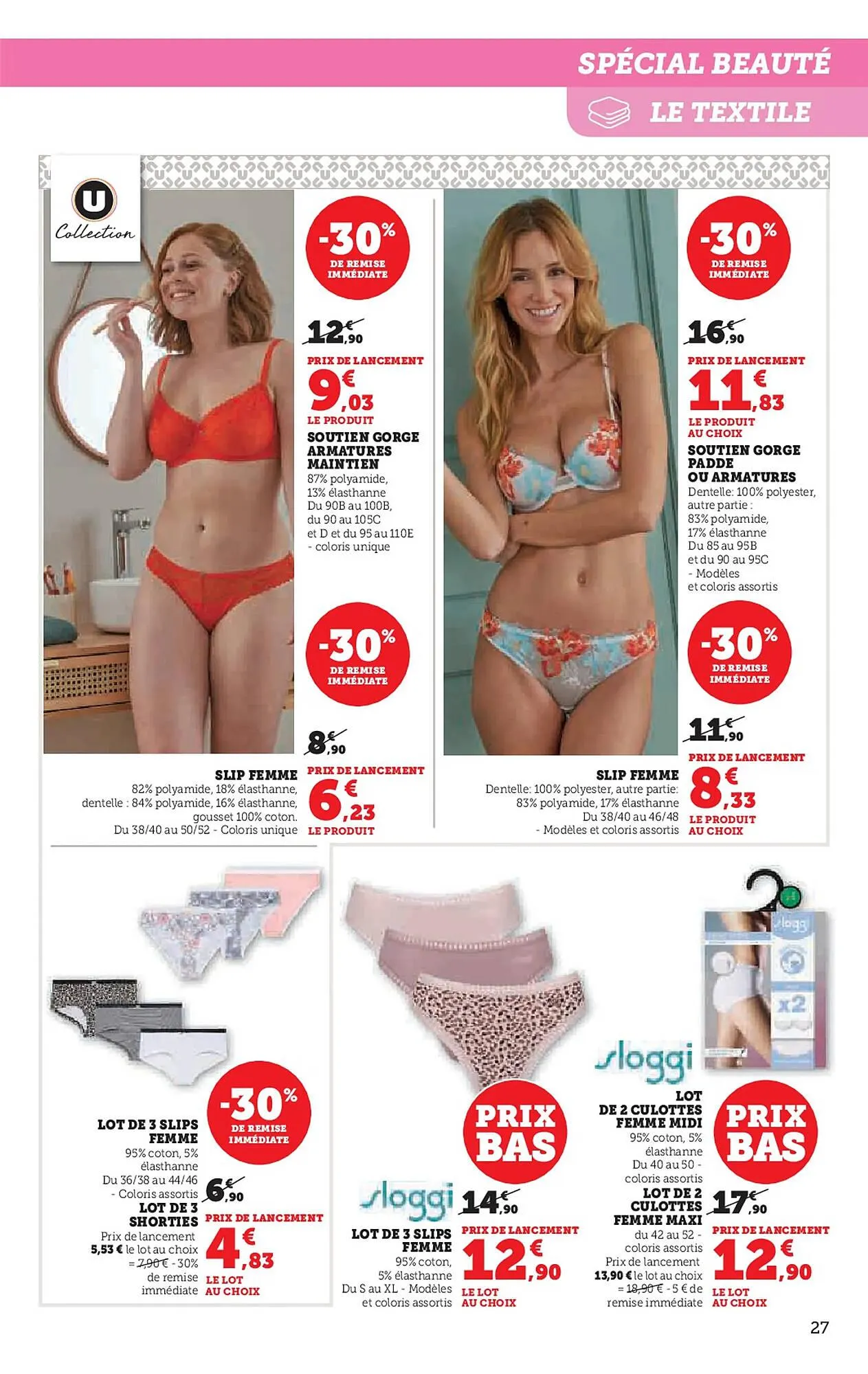 Catalogue Hyper U du 18 mars au 30 mars 2025 - Catalogue page 27