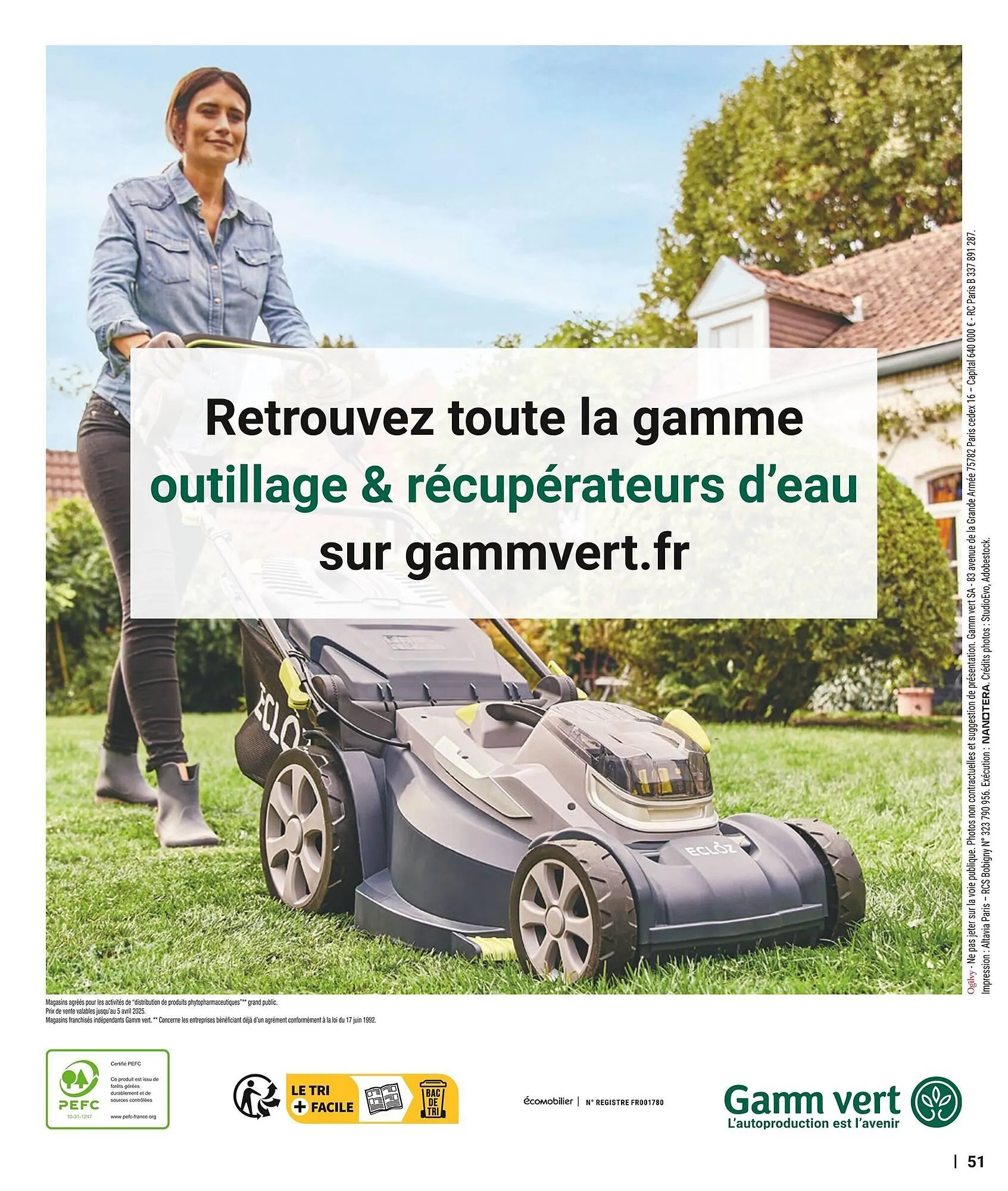 Catalogue Gamm vert du 5 mars au 31 décembre 2025 - Catalogue page 51