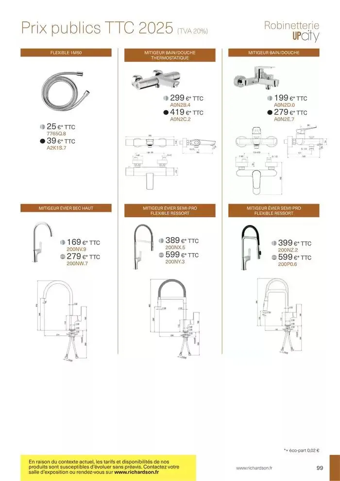 Collections Exclusives 2025 du 11 avril au 31 décembre 2025 - Catalogue page 99