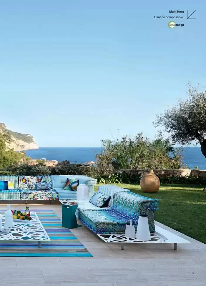 OUTDOOR COLLECTION - MEUBLES POUR L'EXTERIEUR du 1 janvier au 31 décembre 2025 - Catalogue page 9