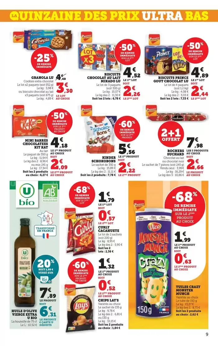 Quinzaine Commerçante du 11 mars au 23 mars 2025 - Catalogue page 9