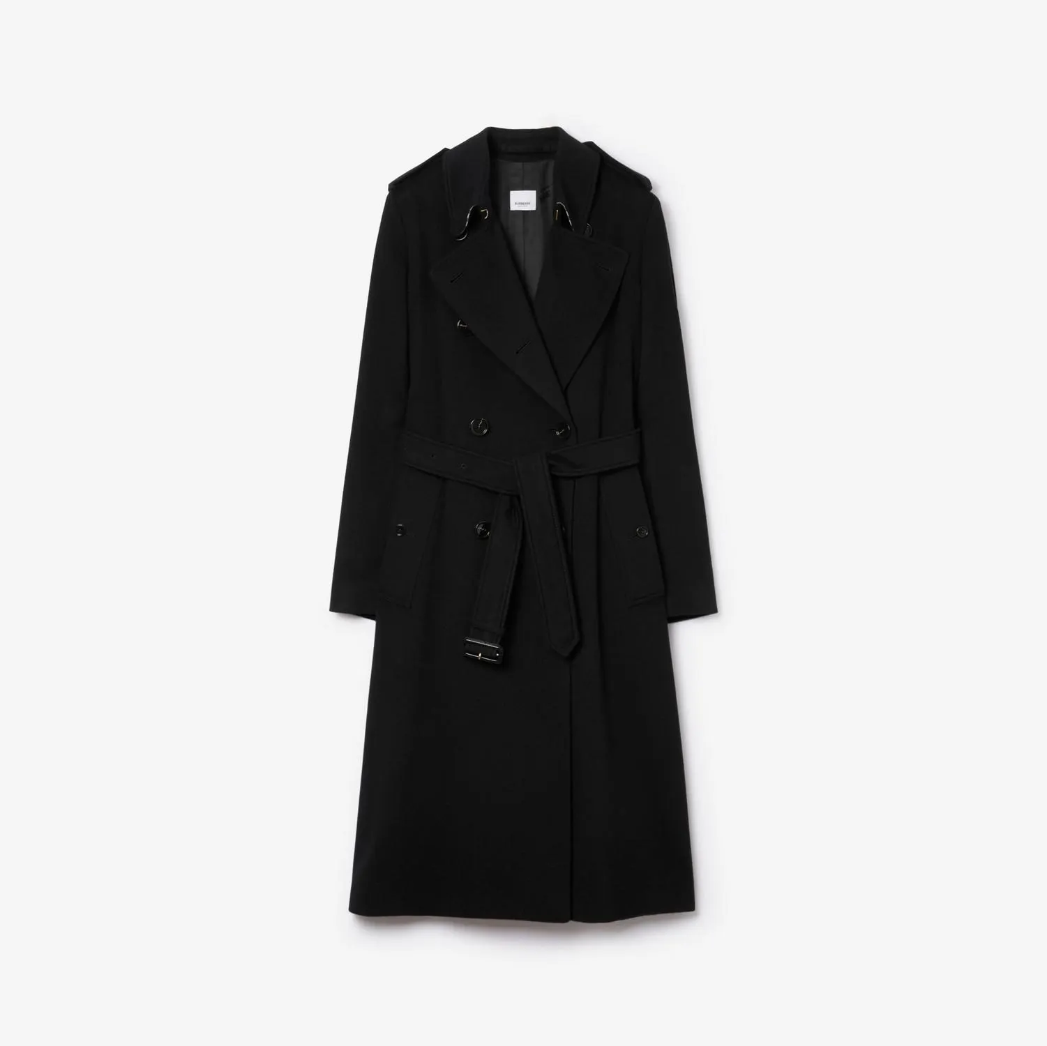 Trench coat Kensington largo en mezcla de cachemir