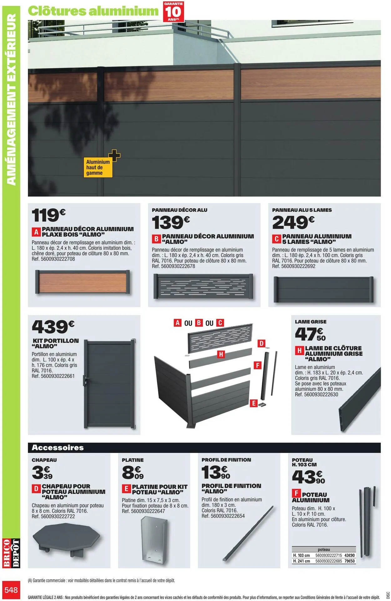 Brico Dépôt Catalogue actuel du 24 mars au 31 juillet 2025 - Catalogue page 548