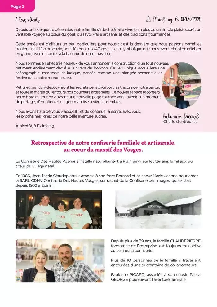 Catalogue 2025 du 20 mai au 31 décembre 2025 - Catalogue page 2