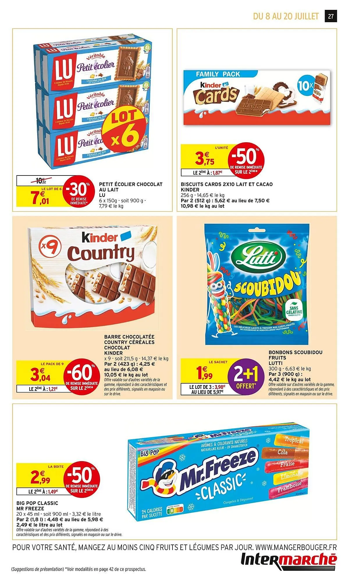 Catalogue Intermarché du 8 juillet au 20 juillet 2025 - Catalogue page 27