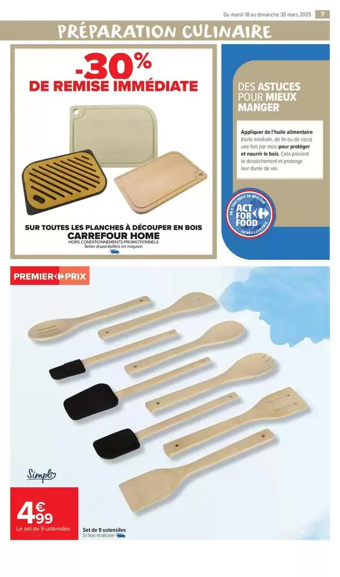 C'EST MOI LE CHEF du 18 mars au 30 mars 2025 - Catalogue page 9