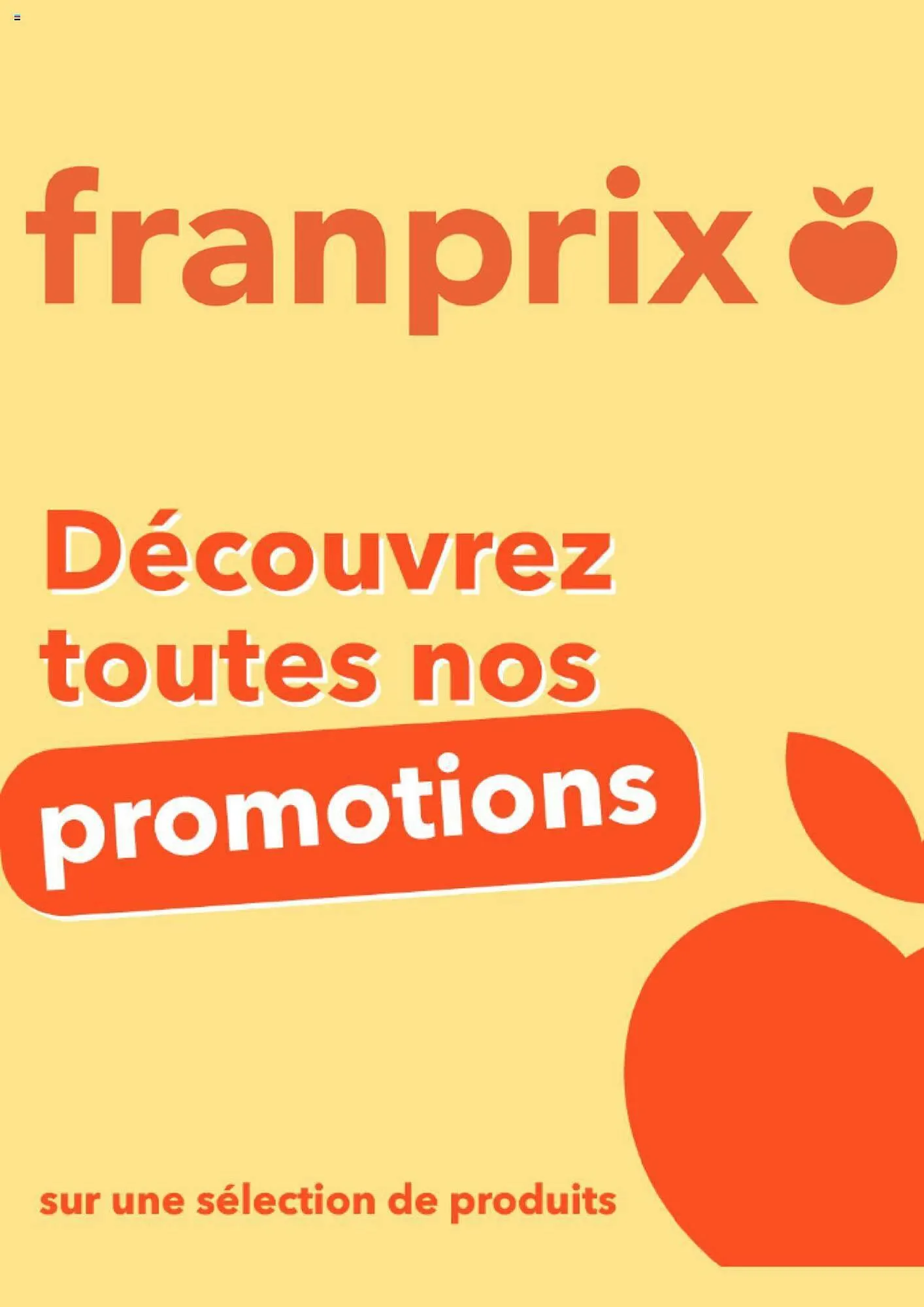 Catalogue Franprix - 1