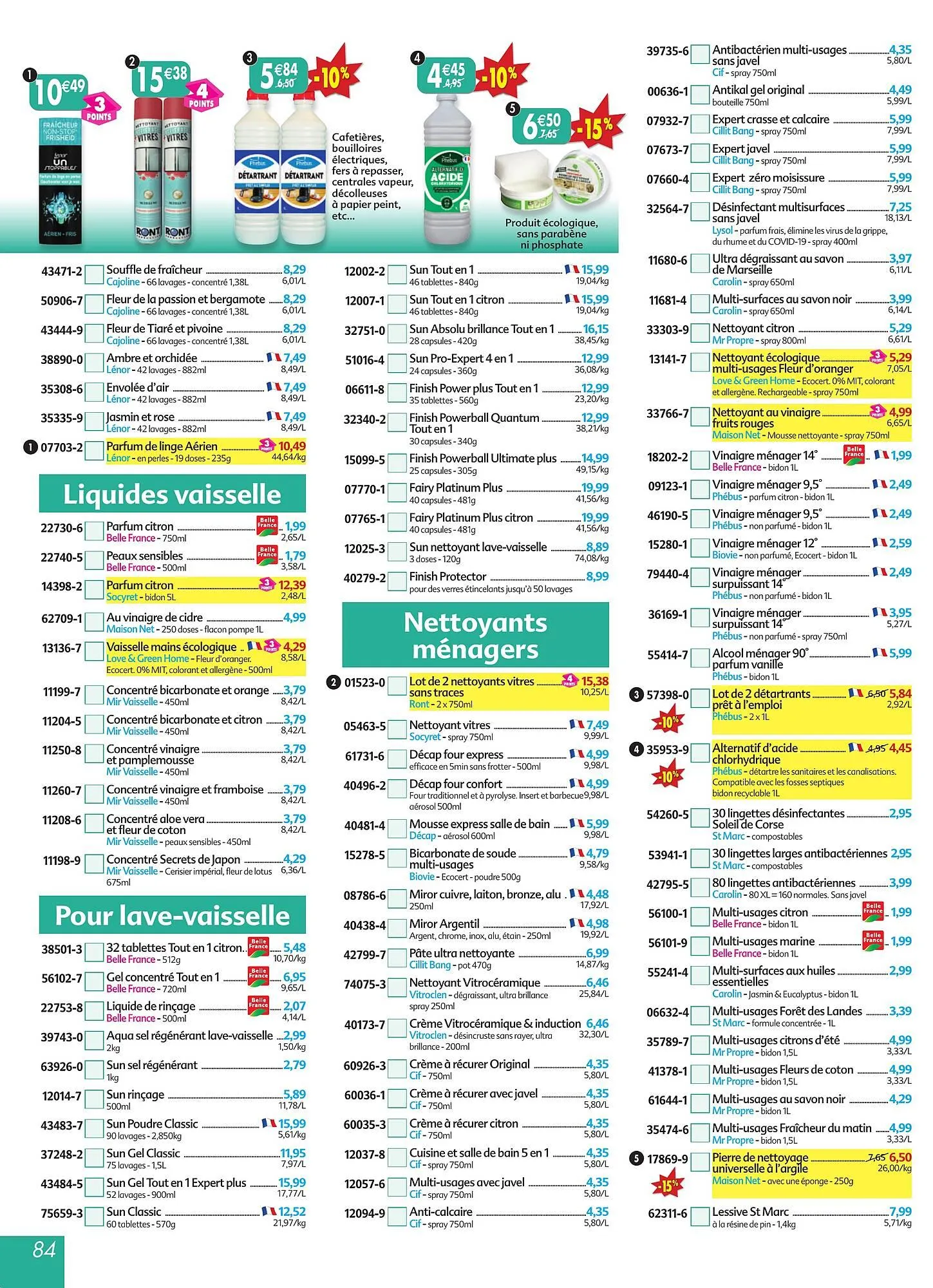 Catalogue Maximo du 30 mars au 23 avril 2026 - Catalogue page 84