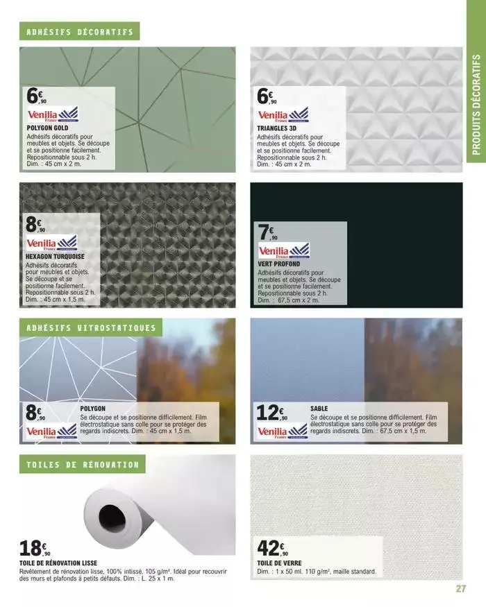 Guide Decoration Interieure du 2 mai au 31 décembre 2025 - Catalogue page 27