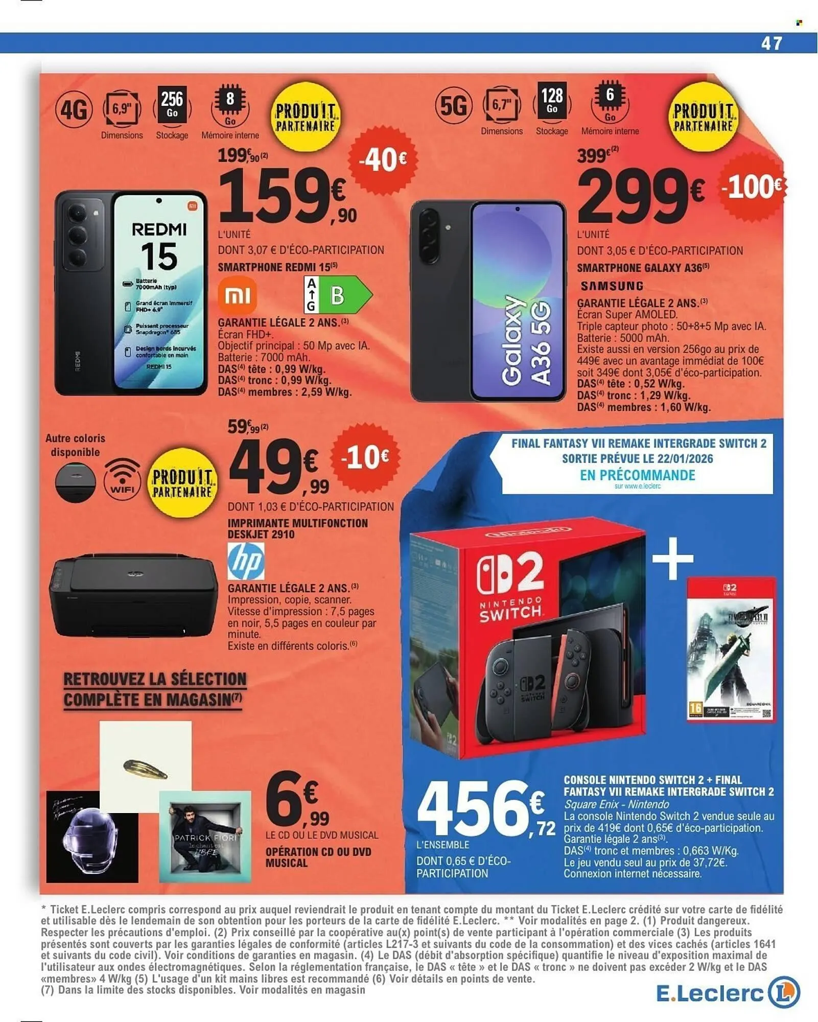 Catalogue E.Leclerc du 20 janvier au 31 janvier 2026 - Catalogue page 47