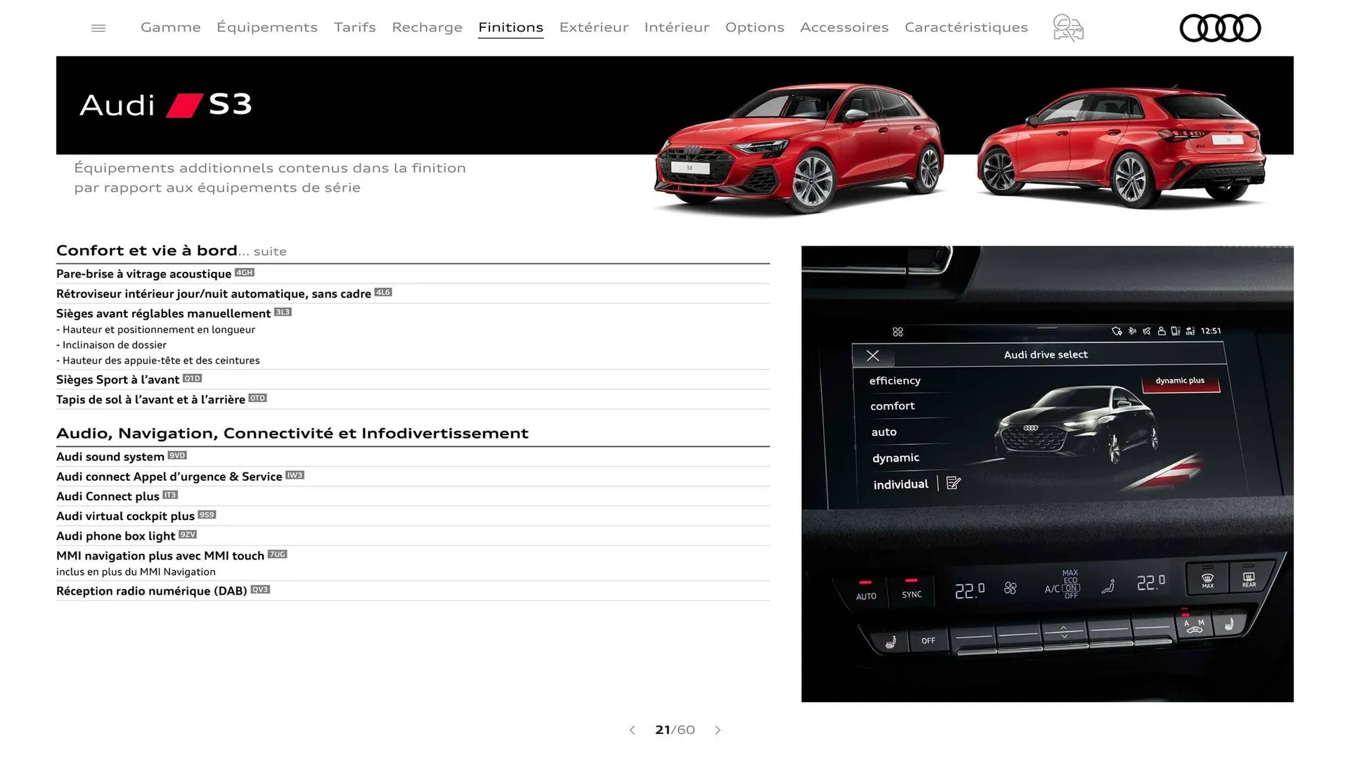 Catalogue Audi du 7 janvier au 31 janvier 2026 - Catalogue page 21