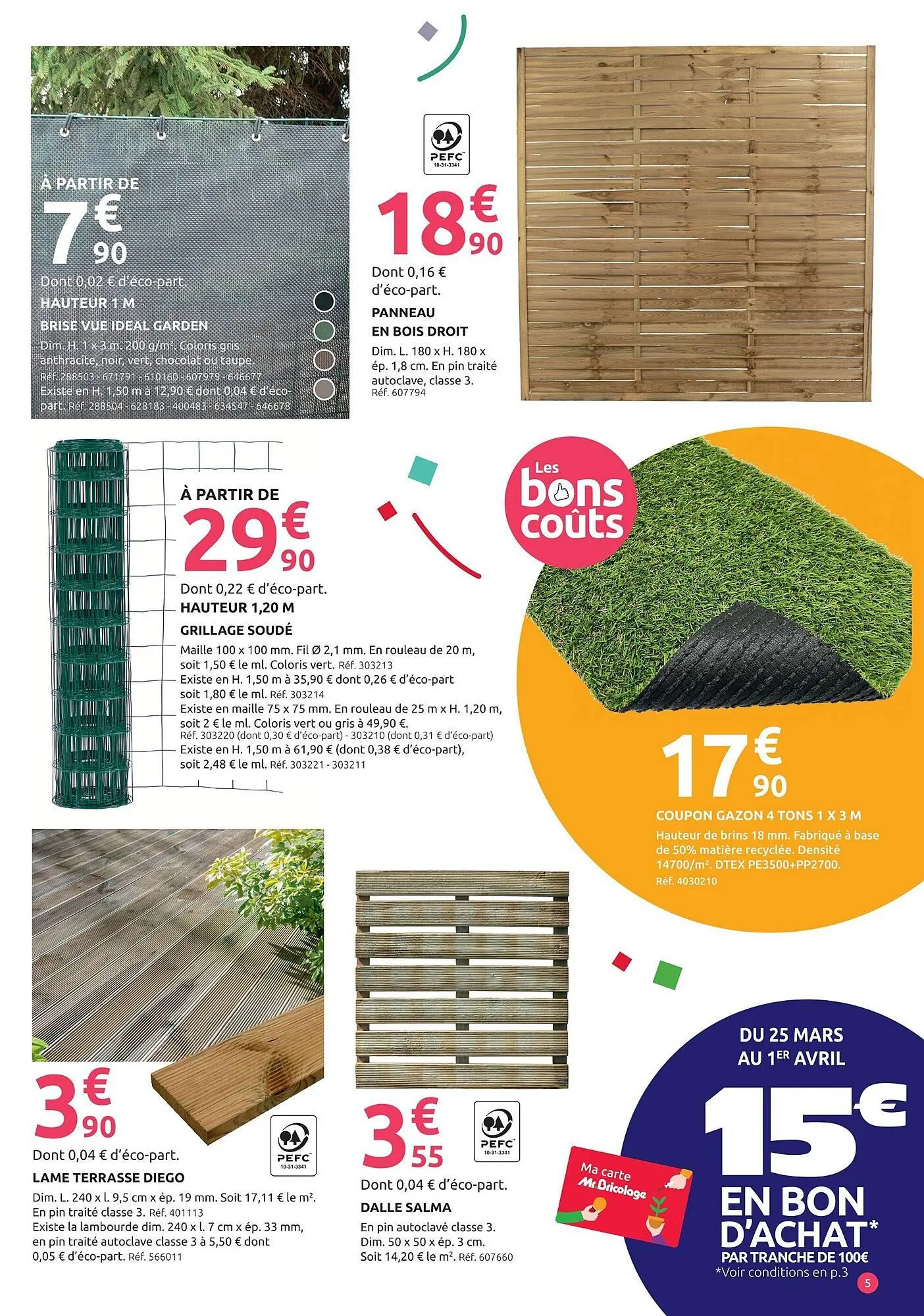 Catalogue Mr Bricolage du 25 mars au 12 avril 2026 - Catalogue page 5