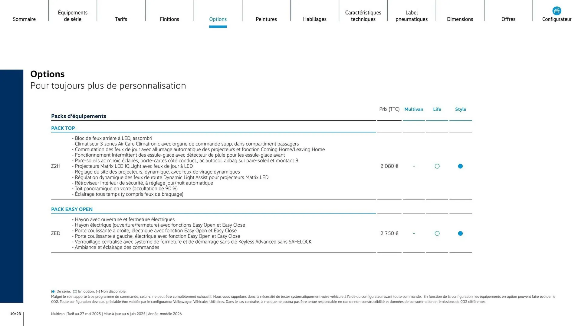 Catalogue Volkswagen du 7 août au 31 mars 2026 - Catalogue page 10