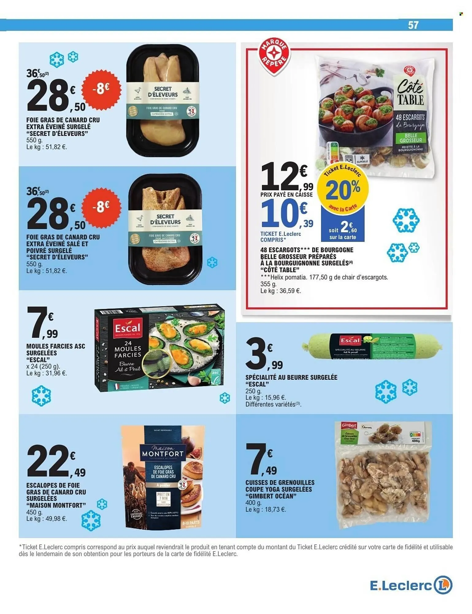 Catalogue E.Leclerc du 16 décembre au 27 décembre 2025 - Catalogue page 57