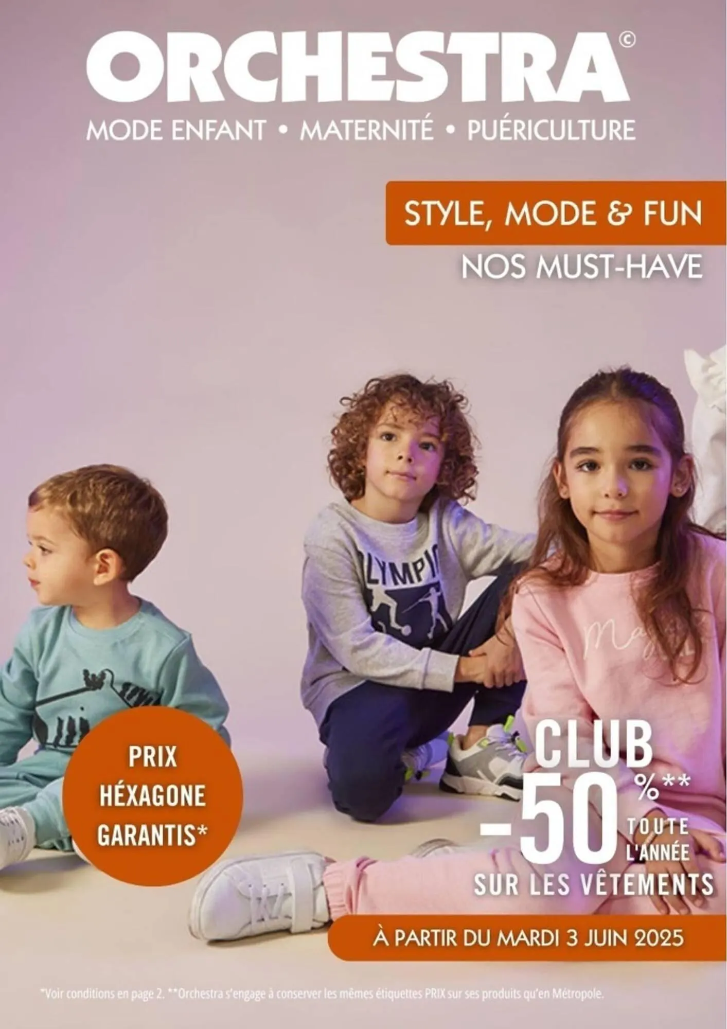 Catalogue Orchestra du 13 juin au 31 août 2025 - Catalogue page 1